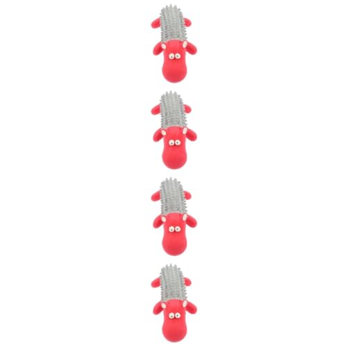 minkissy 4stücke Squeaky Hundespielzeug Für Interaktives Spielen Tierform Tragbares Kauspielzeug Für Welpen Grauer Nilpferd-Design Fördert Zahnpflege Und Langeweile minkissy 4stücke Squeaky Hundespielzeug Für Interaktives Spielen Tierform Tragbares Kauspielzeug Für Welpen Grauer Nilpferd-Design Fördert Zahnpflege Und Langeweile von minkissy