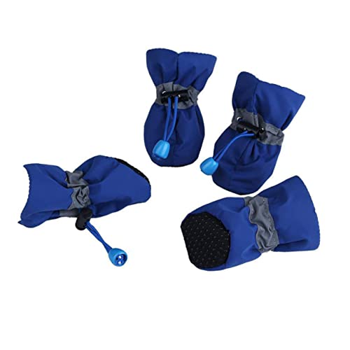 minkissy 4 Stück Hundestiefel Schuhe Für Hunde Haustierschuh-Regenstiefel Hundeschuhe Regenstiefel Für Hunde Haustierschuhe Draussen Weiche Schuhe minkissy 4 Stück Hundestiefel Schuhe Für Hunde Haustierschuh-Regenstiefel Hundeschuhe Regenstiefel Für Hunde Haustierschuhe Draussen Weiche Schuhe von minkissy