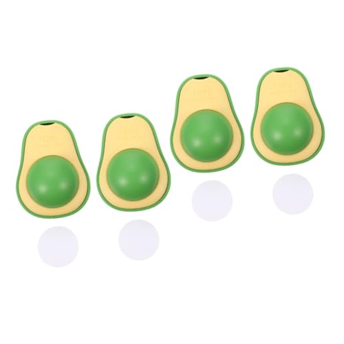 minkissy Avocado Catnip 4 Stück Katzenminze Spielzeug Katzenspielzeug Mit Katzenminze Gefülltes Spielzeug Twerking-Spielzeug Spielzeuge Kätzchen Backenzahn Spielzeug Haustier Spielzeug von minkissy