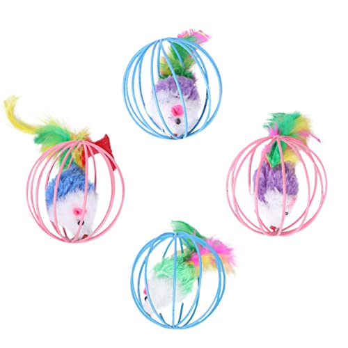 minkissy 4er-Pack Rattenspielzeug Haustier-Katzen-Teaser Plüschmaus Rattenspielzeug Katzen-kätzchen-Teaser Aktiviert Den Jagdinstinkt Heimtierbedarf Zufällige Farbe minkissy 4er-Pack Rattenspielzeug Haustier-Katzen-Teaser Plüschmaus Rattenspielzeug Katzen-kätzchen-Teaser Aktiviert Den Jagdinstinkt Heimtierbedarf Zufällige Farbe von minkissy