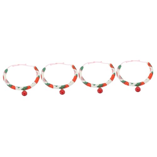 minkissy 4 Stück Kragen im japanischen Stil personalisiertes Katzenhalsband Katzenhalsbänder für Junge Katzen abriebfestes Welpenhalsband tragbares Hundehalsband einstellbar Zubehör Schal minkissy 4 Stück Kragen im japanischen Stil personalisiertes Katzenhalsband Katzenhalsbänder für Junge Katzen abriebfestes Welpenhalsband tragbares Hundehalsband einstellbar Zubehör Schal von minkissy