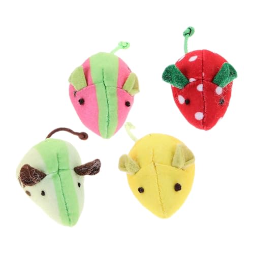 minkissy 4 Stück Katzenspielzeug Gefälschte Mäuse Realistisches Mäusespielzeug Spielzeug Zum Beißen Von Katzen -katzenspielzeug Kätzchenspielzeug Hauskatze Katzenminze Plüsch minkissy 4 Stück Katzenspielzeug Gefälschte Mäuse Realistisches Mäusespielzeug Spielzeug Zum Beißen Von Katzen -katzenspielzeug Kätzchenspielzeug Hauskatze Katzenminze Plüsch von minkissy