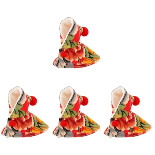 minkissy 4 Stück Papageienkleidung Outdoor Kleidung Outdoor Bekleidung Outfits Kostüm Haustier-Vogel-Kleidung Papageienversorgung der Vogel Tigerfell Zubehör schmücken Mantel Samt rot minkissy 4 Stück Papageienkleidung Outdoor Kleidung Outdoor Bekleidung Outfits Kostüm Haustier-Vogel-Kleidung Papageienversorgung der Vogel Tigerfell Zubehör schmücken Mantel Samt rot von minkissy