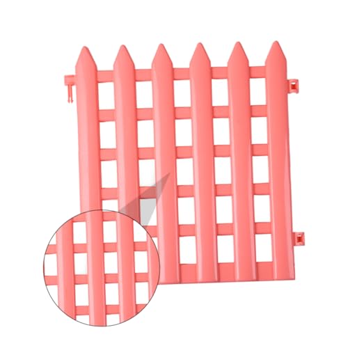 minkissy 4 Stück Plastik Zaun Für Haustiere Gehäuse Hündchen Zaunbrett Neues Umweltfreundliches Pp-Material von minkissy