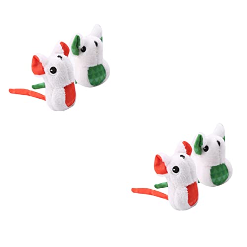 minkissy 4stücke Interaktive Katzen Spielzeug Mäuse Aus Plüsch Farbenfrohe Sichere Und Langlebige Spielzeuge Für Katzen Und Kätzchen Orange Grün minkissy 4stücke Interaktive Katzen Spielzeug Mäuse Aus Plüsch Farbenfrohe Sichere Und Langlebige Spielzeuge Für Katzen Und Kätzchen Orange Grün von minkissy