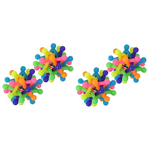 minkissy 4stücke Gummiball Für Hunde Bunte Hohle Regenbogen-Molar-spielzeuge Mit Interaktives Kauspielzeug Zahnpflege Und Beschäftigung Für Mittlere Hunde minkissy 4stücke Gummiball Für Hunde Bunte Hohle Regenbogen-Molar-spielzeuge Mit Interaktives Kauspielzeug Zahnpflege Und Beschäftigung Für Mittlere Hunde von minkissy