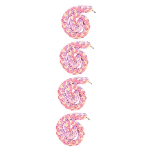 minkissy 4stücke Kletterseil-Spielzeug Für Hamster Woven Sugar Glider Toy Aus Strapazierfähigem Baumwollseil Für Käfige Fördert Zahngesundheit Und Beschäftigung Dekorativ Für Kleine minkissy 4stücke Kletterseil-Spielzeug Für Hamster Woven Sugar Glider Toy Aus Strapazierfähigem Baumwollseil Für Käfige Fördert Zahngesundheit Und Beschäftigung Dekorativ Für Kleine von minkissy