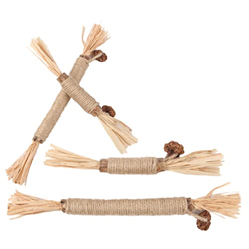 minkissy 4 Katzenspielzeug Für Den Innenbereich Holzspielzeug Spielzeug Für Haustiere Hasenbiss Spielzeug Zahnreinigungsspielzeug Für Katzen Silvervine Blend Stick Kätzchen-zubehör minkissy 4 Katzenspielzeug Für Den Innenbereich Holzspielzeug Spielzeug Für Haustiere Hasenbiss Spielzeug Zahnreinigungsspielzeug Für Katzen Silvervine Blend Stick Kätzchen-zubehör von minkissy