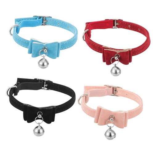 minkissy 4-Teiliges Mit Schleifenhalsband Nautisches Hundehalsband Kleines Katzenhalsband Zuverlässiges Welpenhalsband Verstellbares - Und Hundezubehör minkissy 4-Teiliges Mit Schleifenhalsband Nautisches Hundehalsband Kleines Katzenhalsband Zuverlässiges Welpenhalsband Verstellbares - Und Hundezubehör von minkissy