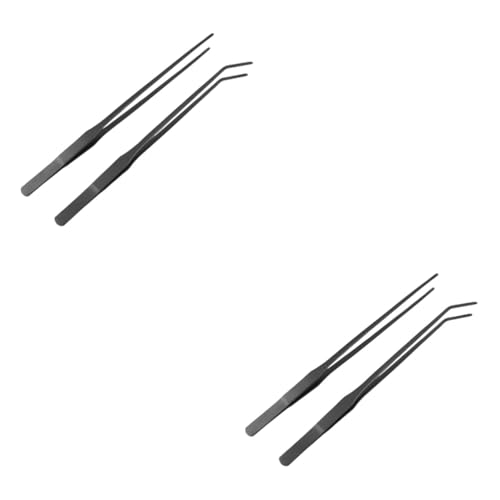 minkissy 4 pinzette Stainless Steel Tweezers Aquarium Plant Tweezers zwiebelschneider Pinzette für Wasserpflanzen Wasserpflanzenzange Gebeugte Pinzette minkissy 4 pinzette Stainless Steel Tweezers Aquarium Plant Tweezers zwiebelschneider Pinzette für Wasserpflanzen Wasserpflanzenzange Gebeugte Pinzette von minkissy