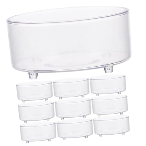 minkissy 40 STK Futtermittel Für Reptilien Transparente Wasserschale Für Reptilien Futterschnecke Für Reptilien Futternapf Reptilien-wassernapf Tier Wasserbehälter Spinne Zuchtbedarf Acryl minkissy 40 STK Futtermittel Für Reptilien Transparente Wasserschale Für Reptilien Futterschnecke Für Reptilien Futternapf Reptilien-wassernapf Tier Wasserbehälter Spinne Zuchtbedarf Acryl von minkissy