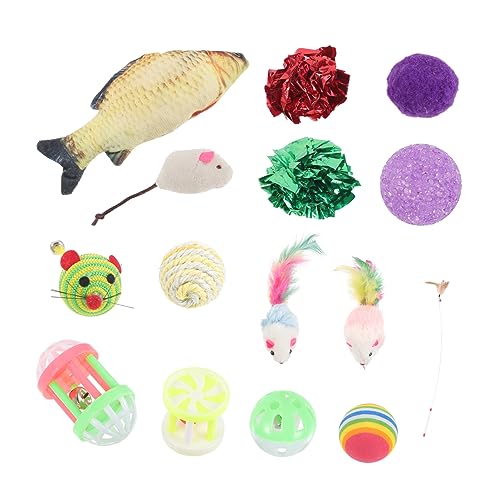 minkissy 48 STK Kätzchen Spielzeug Kauspielzeug katzenspielzeug Katzenminze-Spielzeug für Katzen Starter-Kit für Katzen Katzensachen gefälschte Mausspielzeuge Haustierspielzeug necken Film minkissy 48 STK Kätzchen Spielzeug Kauspielzeug katzenspielzeug Katzenminze-Spielzeug für Katzen Starter-Kit für Katzen Katzensachen gefälschte Mausspielzeuge Haustierspielzeug necken Film von minkissy