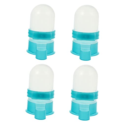 minkissy 4Pcs bird waterer automatic filling waterer cage bird drinker automatic bird feeder water bottle drinker bird water dispenser parrot drink feeder auto feeder wild bird pp rabbit von minkissy