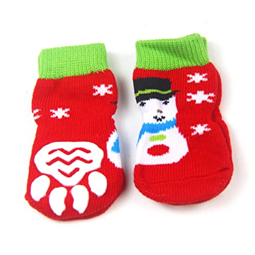 minkissy 4pcs Hund Socken Weihnachten Katze Socken Weihnachten Socken für Hunde Socken für Katzen Weihnachten Hund Schuhe Hund Weihnachten Socken Welpen Socken Hund Zehengriffe Haustier Baumwolle minkissy 4pcs Hund Socken Weihnachten Katze Socken Weihnachten Socken für Hunde Socken für Katzen Weihnachten Hund Schuhe Hund Weihnachten Socken Welpen Socken Hund Zehengriffe Haustier Baumwolle von minkissy