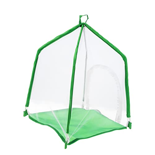 minkissy 4pcs butterfly tent butterfly house observation tent Monarch Butterfly Enclosure incubator net tipi tent for kids butterflies house jumping spider child Polyester mesh foldable von minkissy
