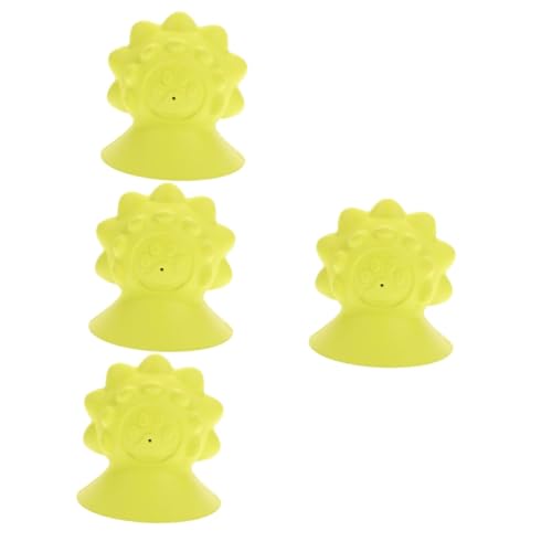 minkissy 4pcs dog toy dog puzzle toys aggressive chewer pet slow feeder dog bowls dogs squeaky chew toys dog accessories dog stuff outdoor toy Household Puppy Toy rubber pointy dog supplies von minkissy