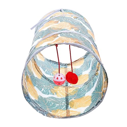 minkissy 4pcs pet tunnel little critters toys small animal tube cat tube pet plaything supplies cat playground toys cat crinkle tunnel toys for puppies cat toy cat teaser polyester catnip von minkissy
