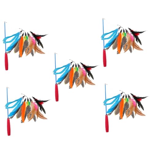5 Sets Teleskop-katzenspielzeug Interaktives Kätzchenspielzeug Für Hauskatzen Teleskopspielzeug Für Das Katzentraining 5 Sets Teleskop-katzenspielzeug Interaktives Kätzchenspielzeug Für Hauskatzen Teleskopspielzeug Für Das Katzentraining von minkissy