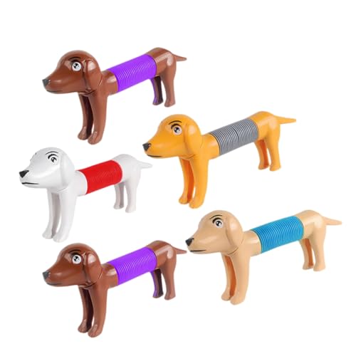 minkissy 5 Stück Teiliges Pop Tube Hundespielzeug Robustes Dehnbares Stressabbau für Welpen und Kleine Hunde Interaktives Party zur Stressreduktion und Mentalen Entspannung minkissy 5 Stück Teiliges Pop Tube Hundespielzeug Robustes Dehnbares Stressabbau für Welpen und Kleine Hunde Interaktives Party zur Stressreduktion und Mentalen Entspannung von minkissy