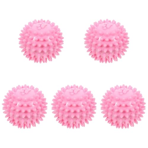 minkissy 5St Beißspielzeug für Hunde Interactive Dog Toys zähneputzen Zahnpflege Spielzeug Hunde bälle draussen Trainingsball Wirf den Ball Spielzeug werfen Haustier Spielzeug Rosa minkissy 5St Beißspielzeug für Hunde Interactive Dog Toys zähneputzen Zahnpflege Spielzeug Hunde bälle draussen Trainingsball Wirf den Ball Spielzeug werfen Haustier Spielzeug Rosa von minkissy