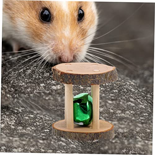 minkissy 5St Hamster Kauspielzeug Meerschweinchen-Sticks-Snacks Hasenroller-Backenspielzeug Kaninchenspielzeug Hasenspielzeug Backenzahnspielzeug Zubehör für Chinchillakäfige schmecken von minkissy