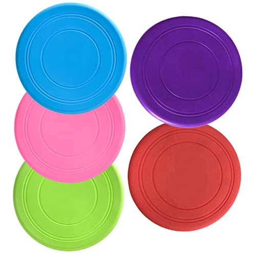 minkissy 5er-Pack Hunde-scheibenspielzeug Großes Schwimmendes Haustierspielzeug Für Draußen Welpenspielzeug Zum Spielen Und Trainieren minkissy 5er-Pack Hunde-scheibenspielzeug Großes Schwimmendes Haustierspielzeug Für Draußen Welpenspielzeug Zum Spielen Und Trainieren von minkissy
