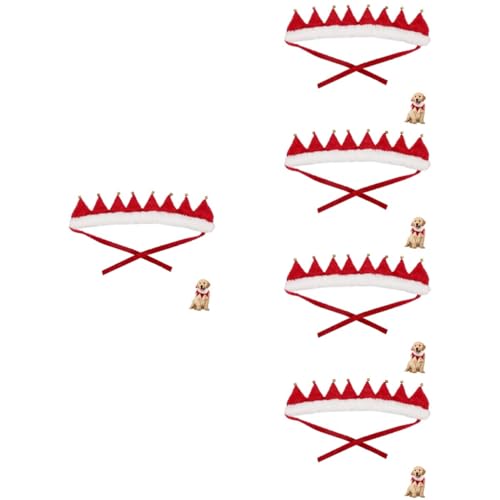 minkissy 5 Stücke Große Hund Weihnachten Schal Glocke Kragen Für Haustiere Urlaub Outfit Für Katzen Hunde minkissy 5 Stücke Große Hund Weihnachten Schal Glocke Kragen Für Haustiere Urlaub Outfit Für Katzen Hunde von minkissy