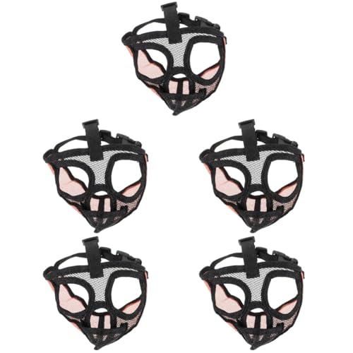 minkissy 5St Verstellbarer Schultergurt brillenband verstellbar mopf Sicherheitsverschluss Atmungsaktiver Hundemaulkorb hundeartikel wischgerät mops glattes Haar Maske Schnauze Haustier PVC minkissy 5St Verstellbarer Schultergurt brillenband verstellbar mopf Sicherheitsverschluss Atmungsaktiver Hundemaulkorb hundeartikel wischgerät mops glattes Haar Maske Schnauze Haustier PVC von minkissy