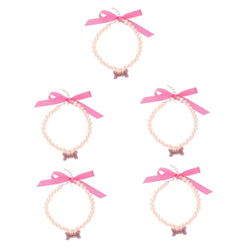 minkissy 5pcs Haustier Halsband Yorkie Zubehör Strass Kleine und Mittlere Hundehalsband Strass Hund Halskette Halsband Hund Perle Diamant Dekorationen Party Katze Hund Halskette Hund Knochen Welpen minkissy 5pcs Haustier Halsband Yorkie Zubehör Strass Kleine und Mittlere Hundehalsband Strass Hund Halskette Halsband Hund Perle Diamant Dekorationen Party Katze Hund Halskette Hund Knochen Welpen von minkissy