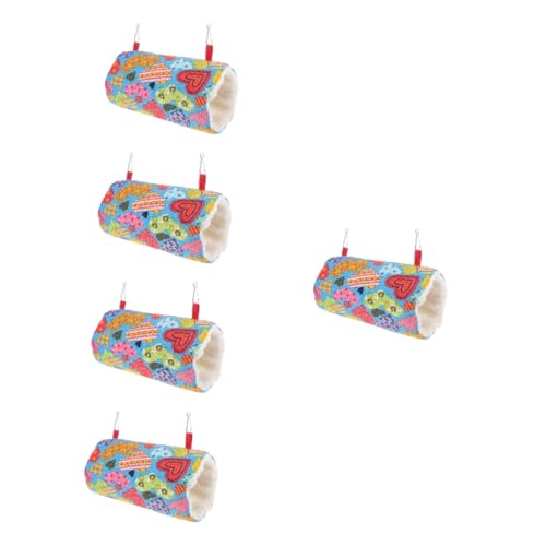 minkissy 5pcs Papagei Tunnel Hängematte Hamster Zubehör Kleintier Bett Eichhörnchen Hütte Meerschweinchen Versteck Hamster Spielzeug Hamster Hängematte Käfig Stofftier Ratte Bett Zylinder Plüsch minkissy 5pcs Papagei Tunnel Hängematte Hamster Zubehör Kleintier Bett Eichhörnchen Hütte Meerschweinchen Versteck Hamster Spielzeug Hamster Hängematte Käfig Stofftier Ratte Bett Zylinder Plüsch von minkissy