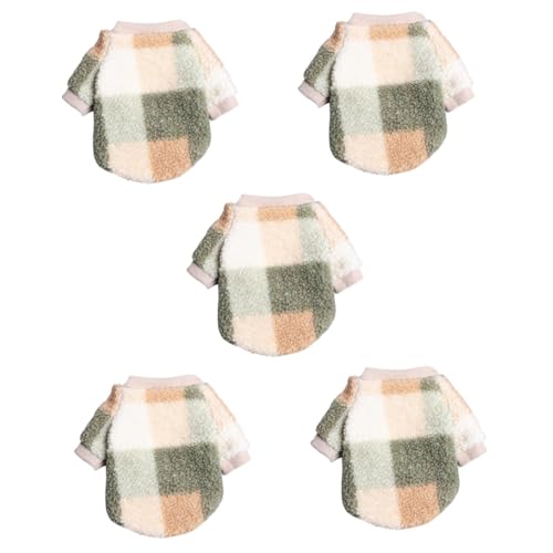 minkissy 5pcs pet plush clothes dog winter coat cat sweaters plush hamster costume winter hamster garment warm rabbit guinea pig costume winter rabbit clothes plush dog keep warm Roll plush minkissy 5pcs pet plush clothes dog winter coat cat sweaters plush hamster costume winter hamster garment warm rabbit guinea pig costume winter rabbit clothes plush dog keep warm Roll plush von minkissy