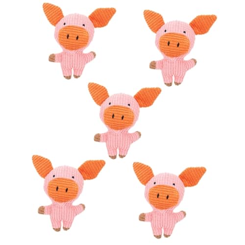 minkissy 5pcs pet toy bird dog chew toy Stuffed Animal Puppy pet dog chewing toy puppy molar toy puppy teething toys puppy bones puppy teething chew toys chew toy sound dog bite cute Plush minkissy 5pcs pet toy bird dog chew toy Stuffed Animal Puppy pet dog chewing toy puppy molar toy puppy teething toys puppy bones puppy teething chew toys chew toy sound dog bite cute Plush von minkissy