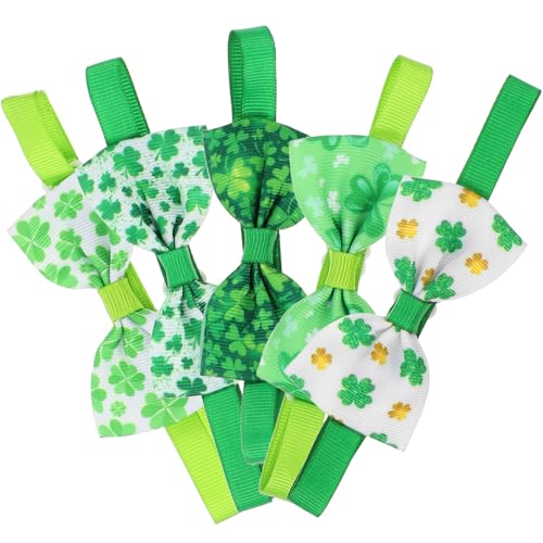 minkissy 5st Haustier Fliege Verstellbare Für Haustiere Klee Kostüm Welpenbedarf Urlaub Hundehalsbänder Patricks Day Hundefliegen Zubehör Polyester Katzen Und Hunde minkissy 5st Haustier Fliege Verstellbare Für Haustiere Klee Kostüm Welpenbedarf Urlaub Hundehalsbänder Patricks Day Hundefliegen Zubehör Polyester Katzen Und Hunde von minkissy