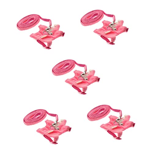 minkissy 5st Haustierleine Meerschweinchenleine Traktionsgeschirr Für Haustiere Geschirr Für Kleine Haustiere Meerschweinchengeschirr Süßes Tanktop Frettchen Niedlich Vlies minkissy 5st Haustierleine Meerschweinchenleine Traktionsgeschirr Für Haustiere Geschirr Für Kleine Haustiere Meerschweinchengeschirr Süßes Tanktop Frettchen Niedlich Vlies von minkissy