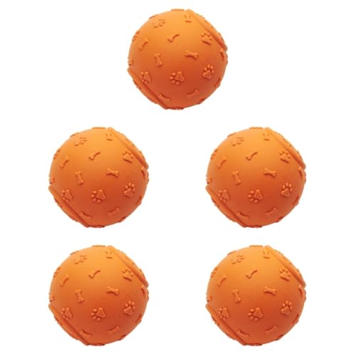 minkissy 5st Kauspielzeug Für Hunde Ball Gummi Sauber von minkissy