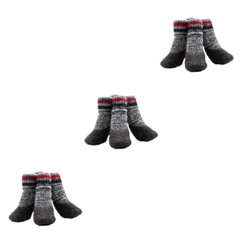 minkissy 6 Paar Haustier-Hundesocken Hundesocken wasserdichte Hund warme Socken graue Socken Hundeschuhe Socken für Hunde rutschfest Hund Griff Geschenk Haustiere gepolsterte Socken Anti-Rutsch minkissy 6 Paar Haustier-Hundesocken Hundesocken wasserdichte Hund warme Socken graue Socken Hundeschuhe Socken für Hunde rutschfest Hund Griff Geschenk Haustiere gepolsterte Socken Anti-Rutsch von minkissy