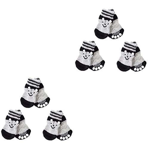 minkissy 6 Paare Hundeschuh Socken Sockenschuhe Bodenschoner rutschfest Strumpf Baumwolle minkissy 6 Paare Hundeschuh Socken Sockenschuhe Bodenschoner rutschfest Strumpf Baumwolle von minkissy