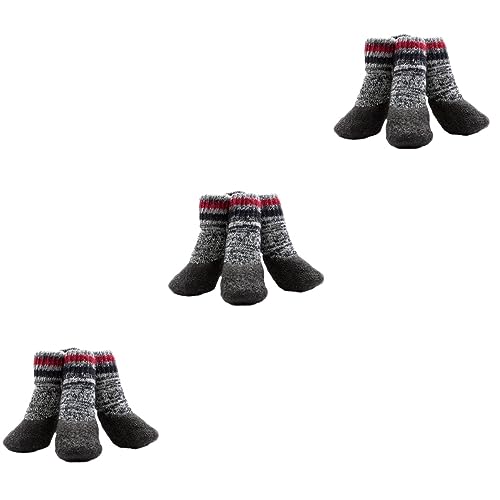 minkissy 6 Paare sockenschuhe gepolsterte Bodenschoner Hundepfotenschutz Hundegriff rutschfeste Hundesocken Haustier Zubehör Haustier klein minkissy 6 Paare sockenschuhe gepolsterte Bodenschoner Hundepfotenschutz Hundegriff rutschfeste Hundesocken Haustier Zubehör Haustier klein von minkissy