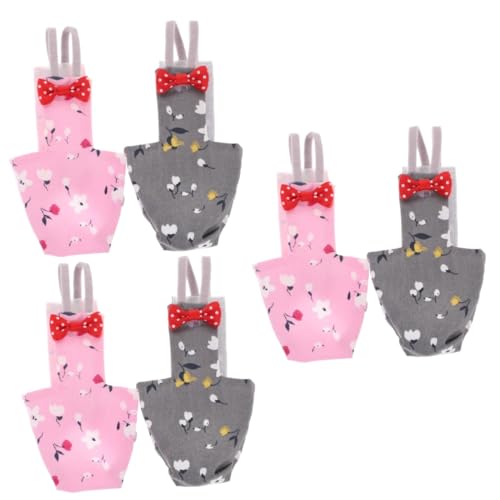 minkissy 6 STK Papagei-Vogel-Kleidung Vogel-Cosplay-Kleidung Vogelfluganzug Ornament Papageienkleidung mit schönem Design Wiederverwendbare Papageienkleidung waschbar Vögel Papageienkäfig minkissy 6 STK Papagei-Vogel-Kleidung Vogel-Cosplay-Kleidung Vogelfluganzug Ornament Papageienkleidung mit schönem Design Wiederverwendbare Papageienkleidung waschbar Vögel Papageienkäfig von minkissy