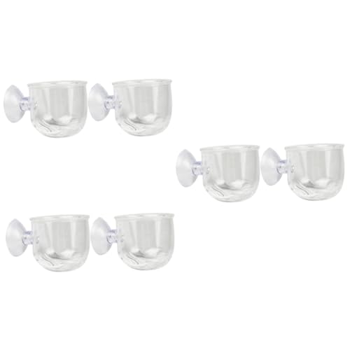 minkissy 6 STK Aquatische Lieferungen Klare Aquarienausrüstung Futter Glas minkissy 6 STK Aquatische Lieferungen Klare Aquarienausrüstung Futter Glas von minkissy