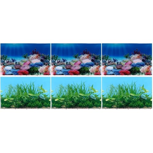 minkissy 6stücke Unterwasser Korallen Aufkleber Für Aquarien wasserdichte Dekoration Für Fischbecken Einfach Anzubringen Hinterlässt Keine Rückstände Realistische Schützt Schläuche von minkissy