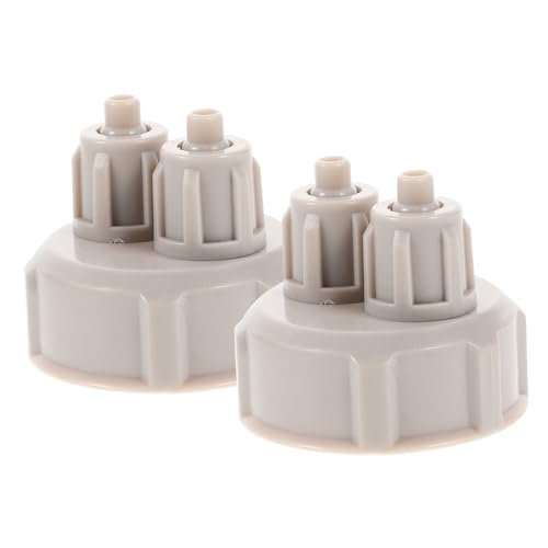 minkissy 3sets Co2 Kappe Zubehör Aquarium Co2 System Teil Pro Rohr Gauge Flasche Für Anlage Co2 Zugabe 2 Stücke * 3 von minkissy
