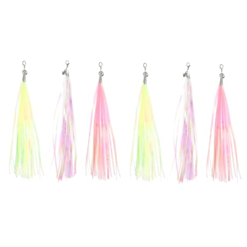 minkissy 6 STK Ersatzkopf Für Katzenangel Kätzchen Spielzeug Teaser-zauberstabköpfe Kätzchenstab Kätzchen Übungsspielzeug Katzen-Teaser-Stick Katze Spielt Stock Quaste Feder Katzenstock minkissy 6 STK Ersatzkopf Für Katzenangel Kätzchen Spielzeug Teaser-zauberstabköpfe Kätzchenstab Kätzchen Übungsspielzeug Katzen-Teaser-Stick Katze Spielt Stock Quaste Feder Katzenstock von minkissy
