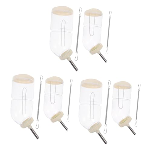minkissy 6 STK Kaninchentrinker Automatischer Wasserspender für Hunde Spender für Haustiere Trinkflasche für Haustierwasser Kaninchen-Wasserflasche Universal- Wasserbehälter Kaninchenkäfig minkissy 6 STK Kaninchentrinker Automatischer Wasserspender für Hunde Spender für Haustiere Trinkflasche für Haustierwasser Kaninchen-Wasserflasche Universal- Wasserbehälter Kaninchenkäfig von minkissy