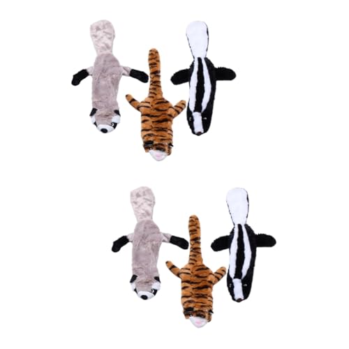 minkissy 6 STK Plüsch Backenzahn Spielzeug Backenzahnspielzeug für Hunde Plüsch-Kauspielzeug für Hunde plüschtiere Plush Toy Spielzeug für Haustiere Flauschige Kuscheltiere Großer minkissy 6 STK Plüsch Backenzahn Spielzeug Backenzahnspielzeug für Hunde Plüsch-Kauspielzeug für Hunde plüschtiere Plush Toy Spielzeug für Haustiere Flauschige Kuscheltiere Großer von minkissy