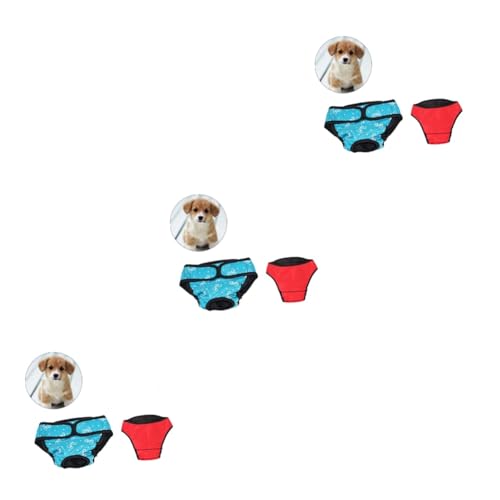 minkissy 6 STK Windeln Für Hunde Haustierwindeln Welpenwindeln Hundephysiologische Hosen Hundewindeln Hündin Menstruationshose minkissy 6 STK Windeln Für Hunde Haustierwindeln Welpenwindeln Hundephysiologische Hosen Hundewindeln Hündin Menstruationshose von minkissy
