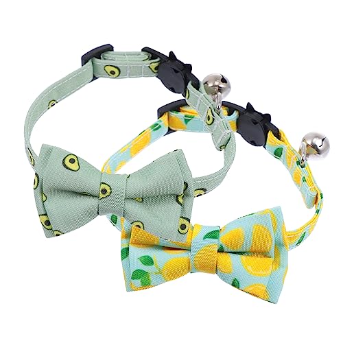 minkissy 6 Stück Haustier Glockenhalsband Kleines Welpenhalsband Fruchtkatzenhalsband Haustier Halskette Hundehalsband Mit Glöckchen Kätzchenhalsband Abnehmbare Fliege minkissy 6 Stück Haustier Glockenhalsband Kleines Welpenhalsband Fruchtkatzenhalsband Haustier Halskette Hundehalsband Mit Glöckchen Kätzchenhalsband Abnehmbare Fliege von minkissy