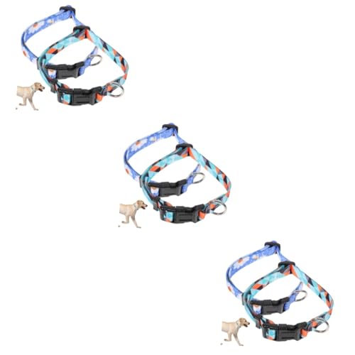 minkissy 6 Stück Hundehalsband, Outdoor-Dekoration, Welpenhalsbänder, Haustier-Halsband im nationalen Stil, wiederverwendbar, kreatives Haustierhalsband, Katzenzubehör, digitales Haustierhalsband, von minkissy