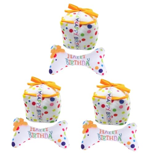 minkissy 6 Stück Plüschknochen für Hunde Plüsch Hund Geburtstag Hund Geschenke für große Hunde Hund Hund Biss Spielzeug Stofftiere Kauspielzeug für kleine Hunde Hundespielzeug Haustier den Hund minkissy 6 Stück Plüschknochen für Hunde Plüsch Hund Geburtstag Hund Geschenke für große Hunde Hund Hund Biss Spielzeug Stofftiere Kauspielzeug für kleine Hunde Hundespielzeug Haustier den Hund von minkissy
