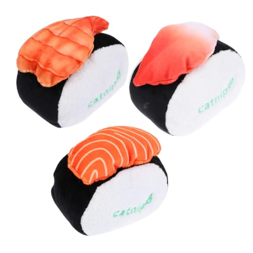 minkissy 6St Katzen-Sushi-Spielzeug Plüschtier Apportierspielzeug Spielen Katzenspielzeug Kauspielzeug Spielzeuge Haustier Hund Spielzeug Zahntrainingsspielzeug Katzenminze minkissy 6St Katzen-Sushi-Spielzeug Plüschtier Apportierspielzeug Spielen Katzenspielzeug Kauspielzeug Spielzeuge Haustier Hund Spielzeug Zahntrainingsspielzeug Katzenminze von minkissy